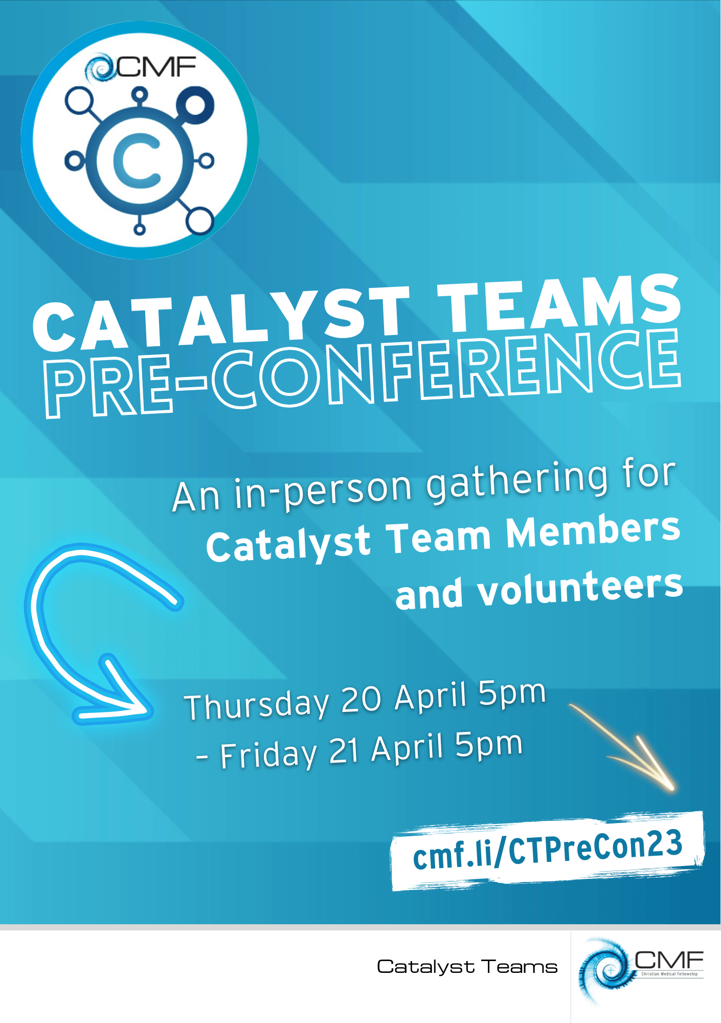 Display event Catalyst Teams PreConference